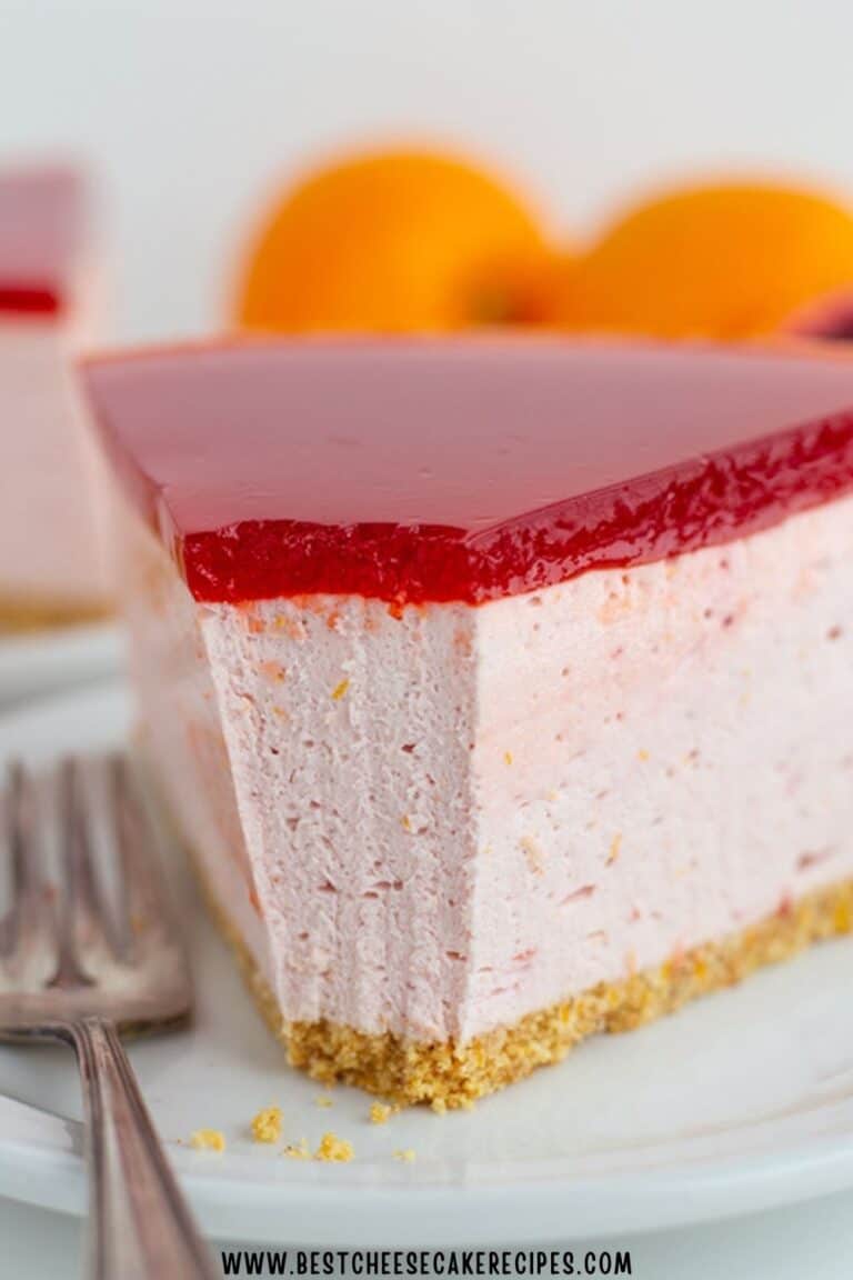 Blood Orange Cheesecake